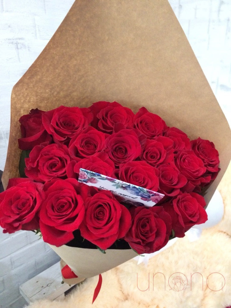 Vulcanic Passion bouquet | Ukraine Gift Delivery.