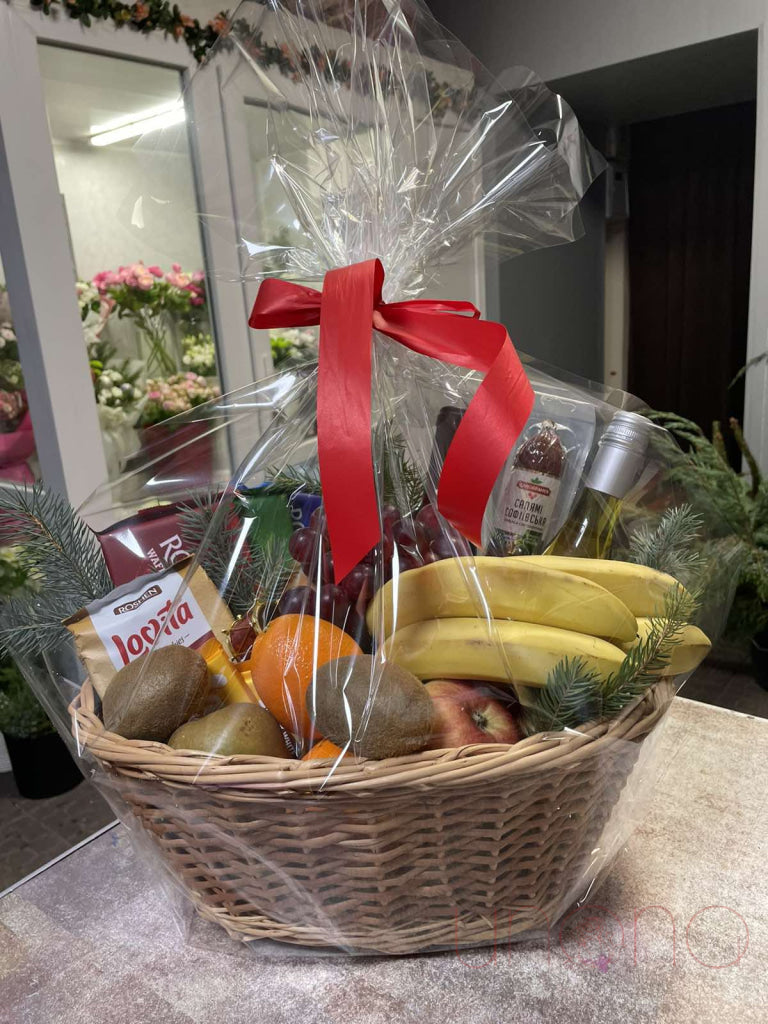 Warm Wishes Gourmet Basket Basket