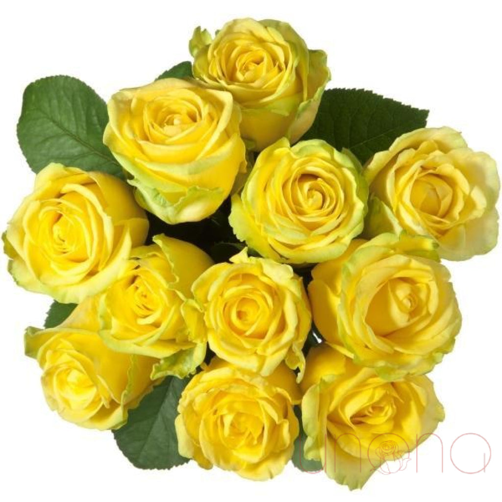 Yellow Roses Bouquet | Ukraine Gift Delivery.